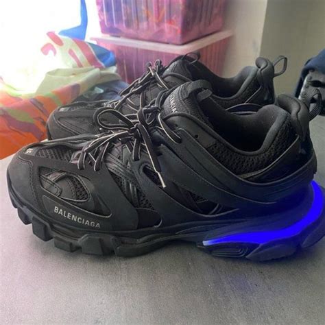 led balenciaga track runners.